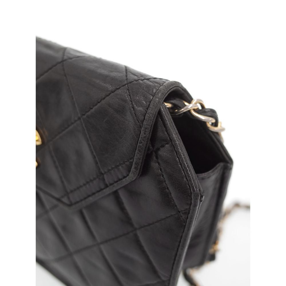 Chanel Matelasse Mini Chain Shoulder Bag Black - Picture 4 of 9